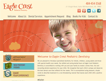 Tablet Screenshot of eaglecrestkids.com